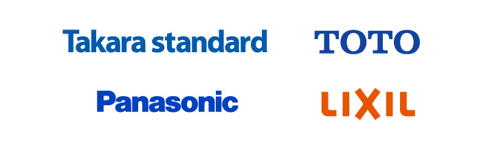 Takara standard TOTO Panasonic LIXIL