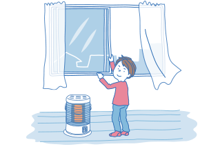 暖房器具をお使いのお客さま（ファンヒーター）