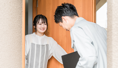 ご訪問・クリーニング実施