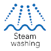 Steam washing
