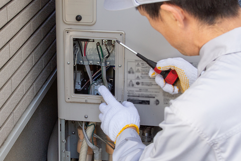 ヒートポンプの設置