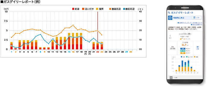 ガスデイリーレポート