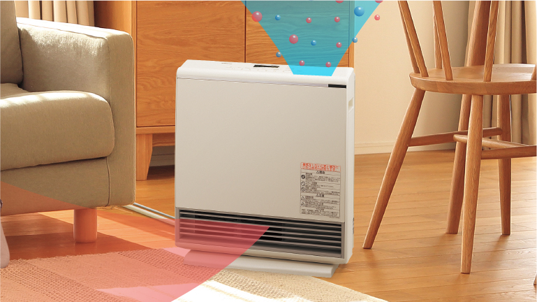 イオンの力で空気を浄化する「プラズマクラスター」搭載。