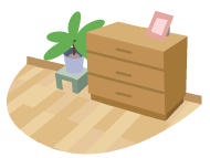 「暖かくなるところに家具を置いても大丈夫？」イメージ