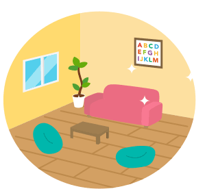 静かでお部屋もスッキリ！