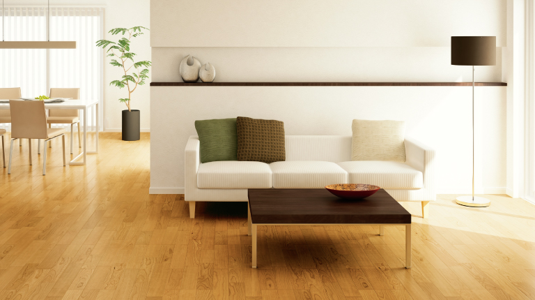 欲しかった床暖房がごく短期間で設置でき、こだわりの床材で美しく仕上がります。