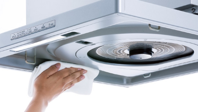 油キャッチで汚れにくい