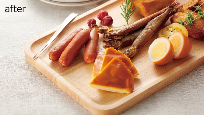 食材にあわせてタイマー設定し、点火すれば出来上がり。