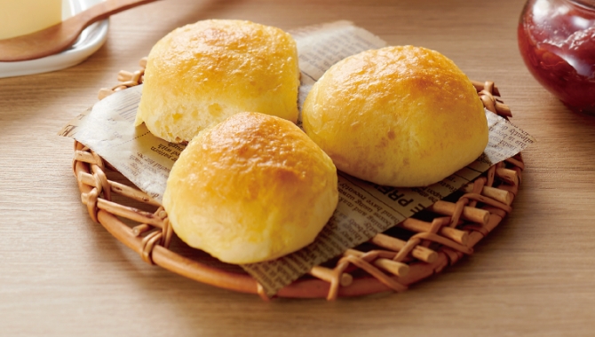 発酵から焼き上げまで、一気にグリルでかんたん調理。 ※発酵は1回のみ