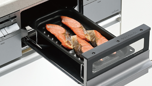 魚・トースト・あたためと、おまかせでおいしく仕上がるオート調理機能も充実