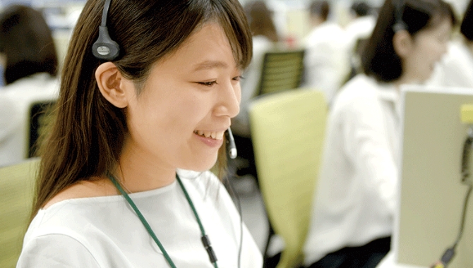 24時間365日いつでも安心のサポート