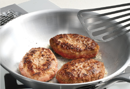 メニューに合わせて自動で調理