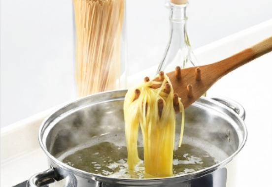 ふきこぼれやゆで過ぎを防ぐ