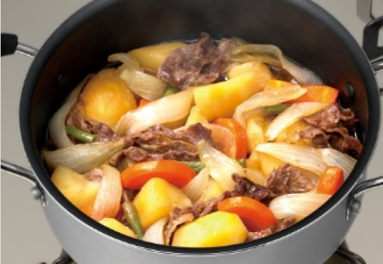 焦げつきを抑えおいしく仕上げる