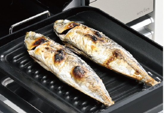定番の焼き魚も手間いらず