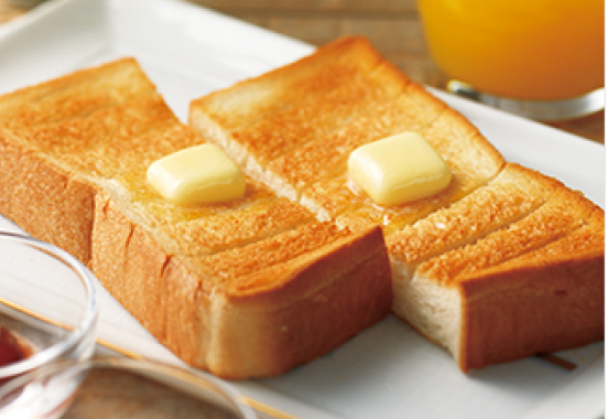 トーストをおいしく香ばしく