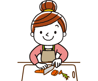 調理スタート！