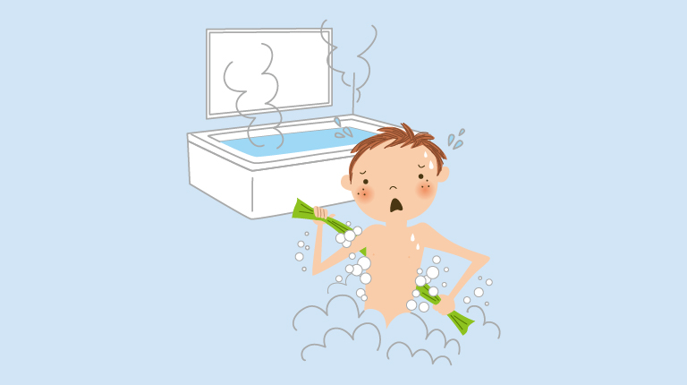 さわやか涼風運転 蒸し暑い夏の入浴もさわやかに。