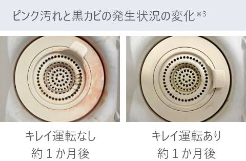 浴室全体の掃除の頻度が減る！