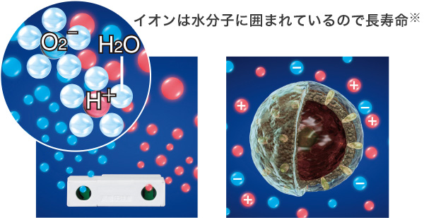 1.イオンを放出