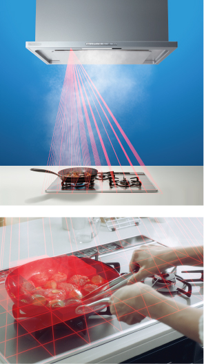 ②風量おまかせ運転