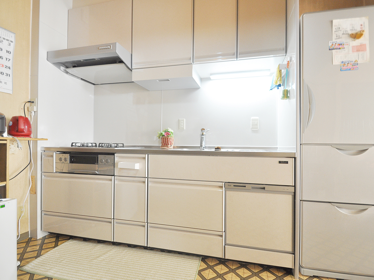 キッチンが便利になって、毎日が楽しい