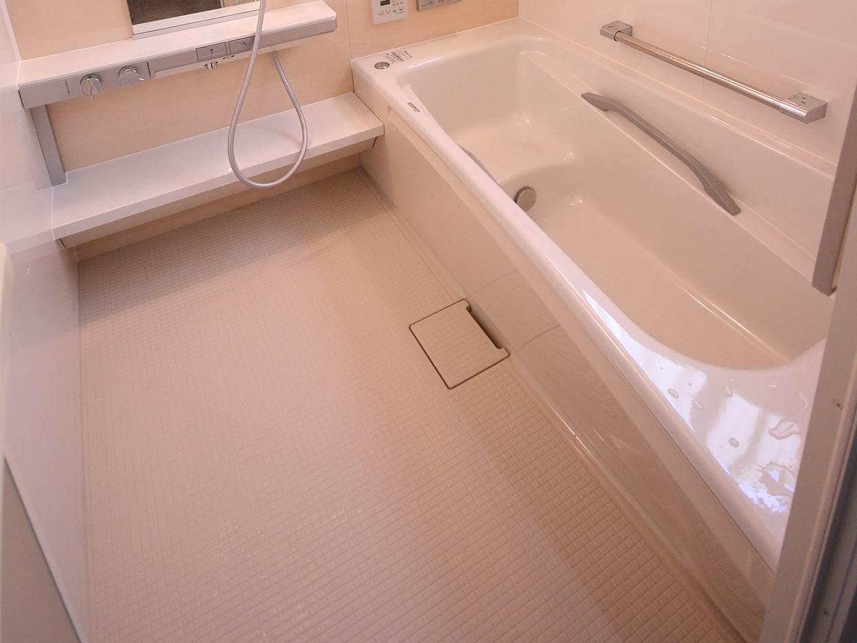 あたたかな浴室が実現