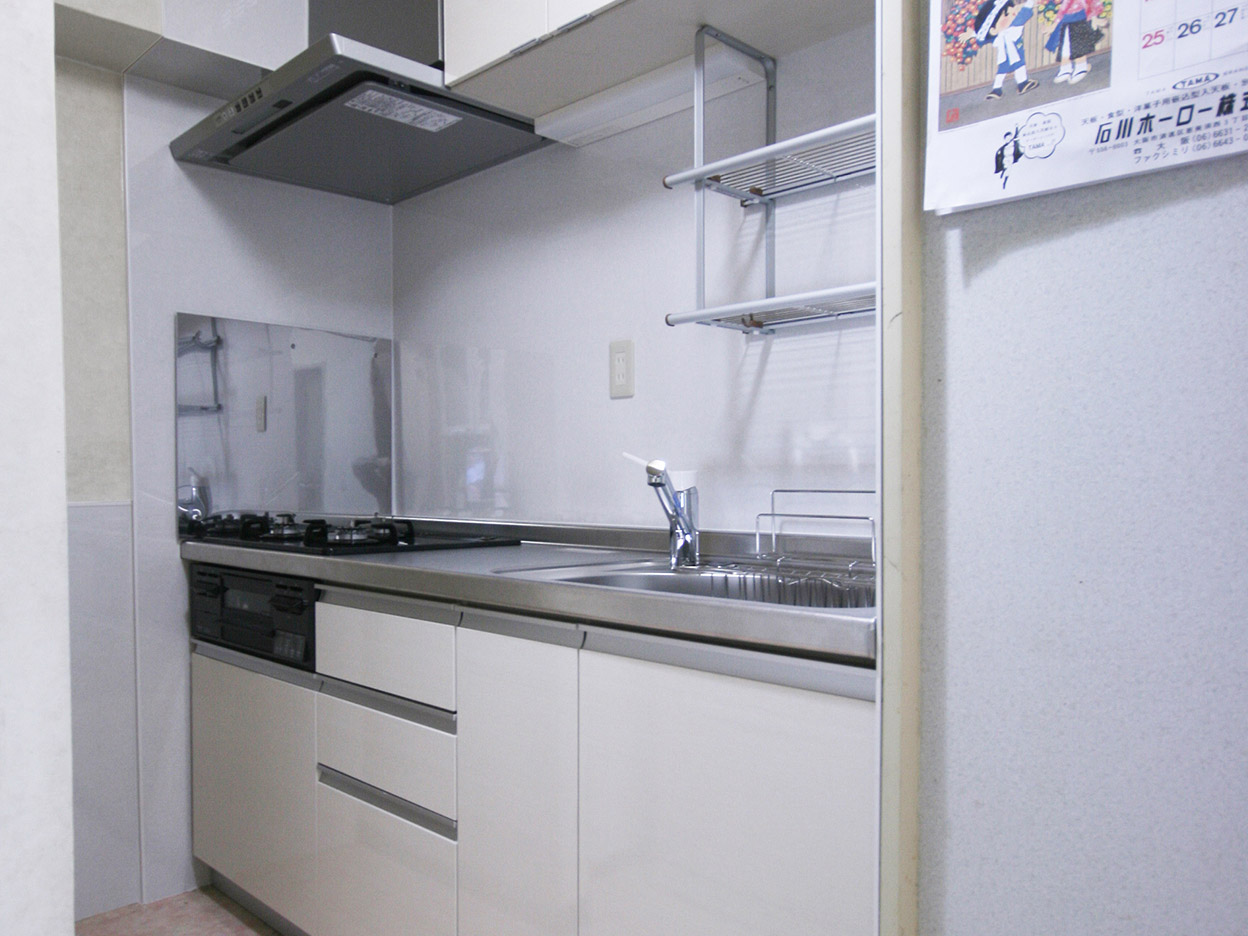 明るく、使い勝手が向上したキッチン