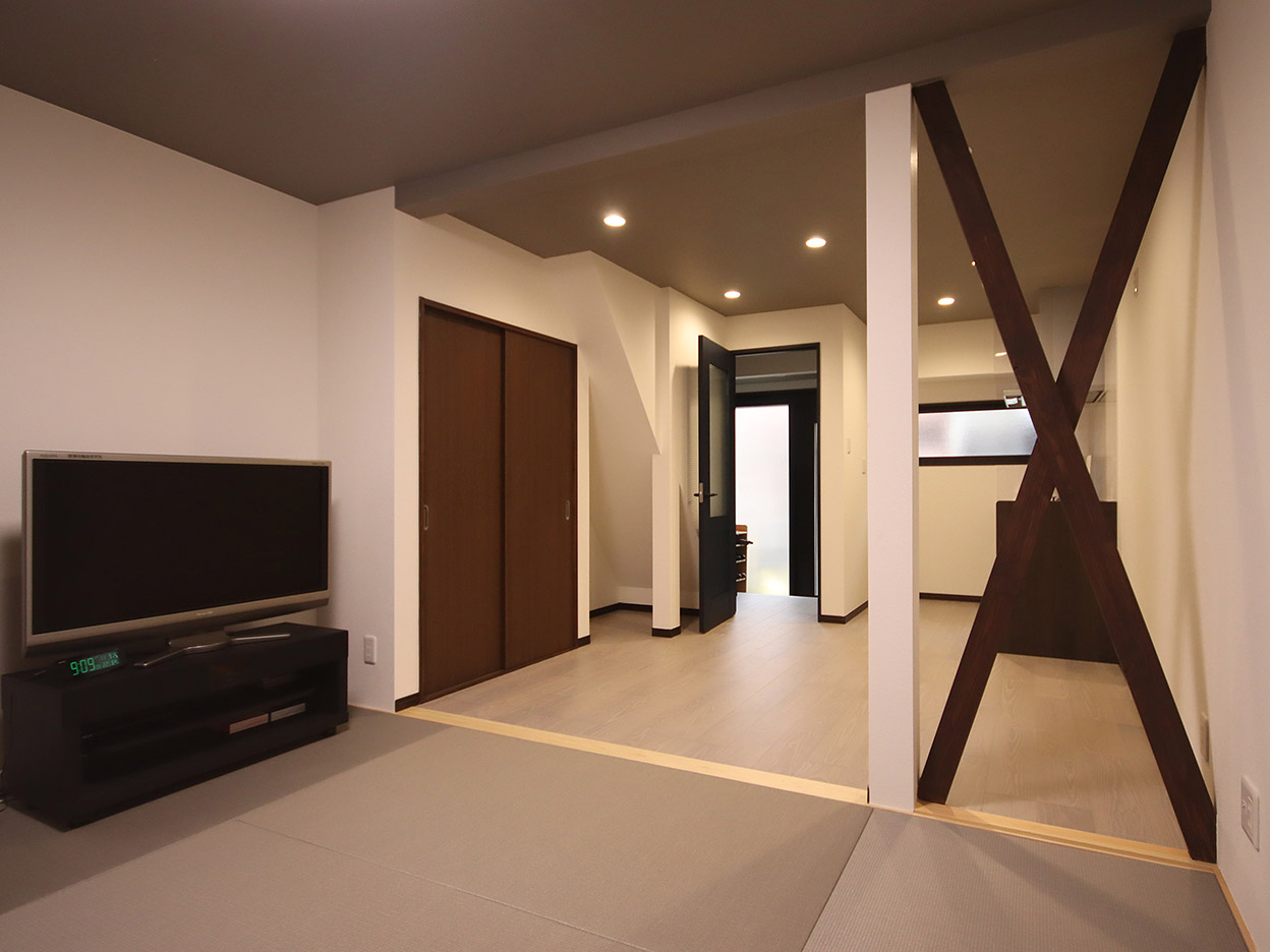 スケルトンリフォームでインテリア性を向上