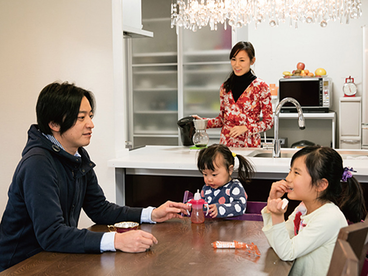 中古住宅をリフォームして、笑顔あふれる楽しい暮らしに