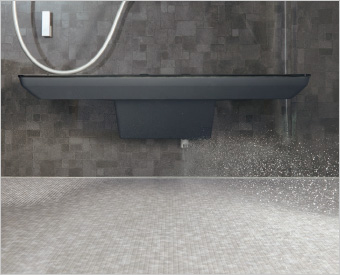 床ワイパー洗浄（きれい除菌水）