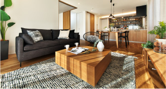 間仕切り壁をなくして開放的な空間に