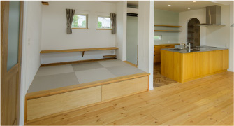 家具を増やさず収納スペースを確保