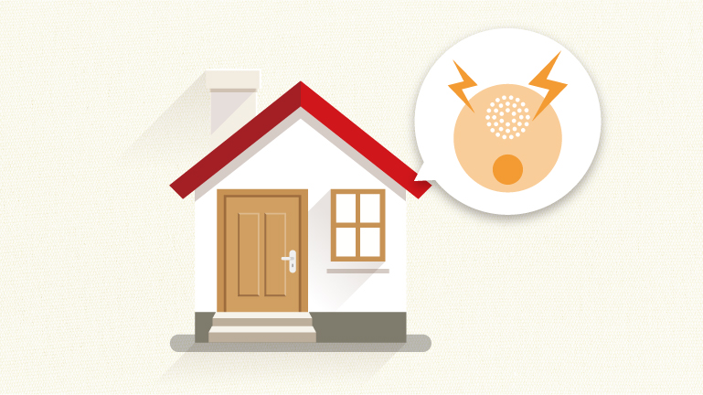 防災 24時間365日、いつもそばで安心をお届け 月額180円（税込）～