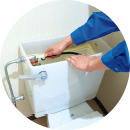 タンクの水が流れない