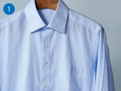 綿35％・ポリエステル65％のシャツイメージ