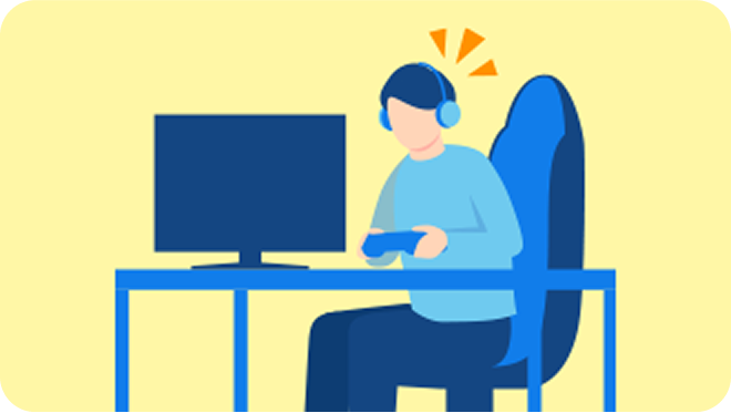 高画質のオンラインゲームを遅延なくプレイしたい