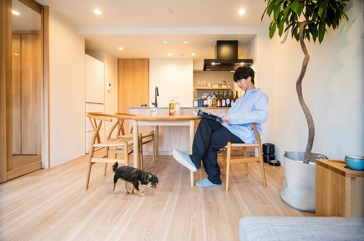 愛犬と、のびのび暮らせる家イメージ