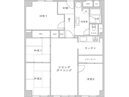 BEFORE間取り図