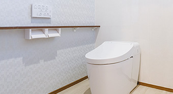 トイレのクリーニング