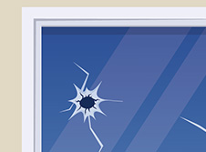 ガラスのトラブル応急サービス