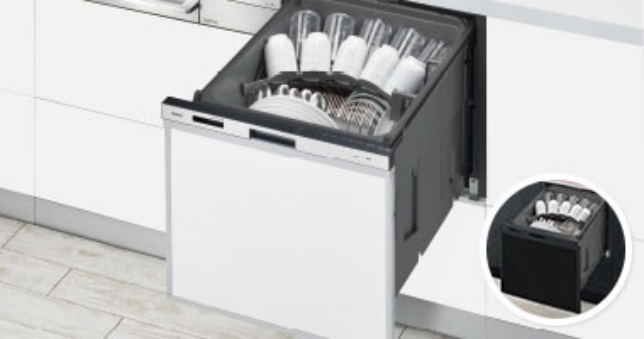 食器洗い乾燥機 ※画像はイメージです。リース期間8年間2,260円〜 月額リース料金(税込)