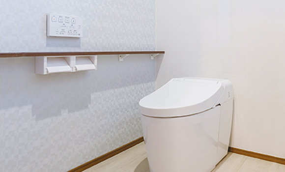 トイレのクリーニング